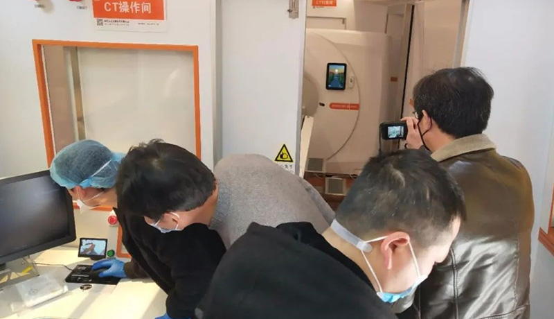 CT检查中 CT检查中