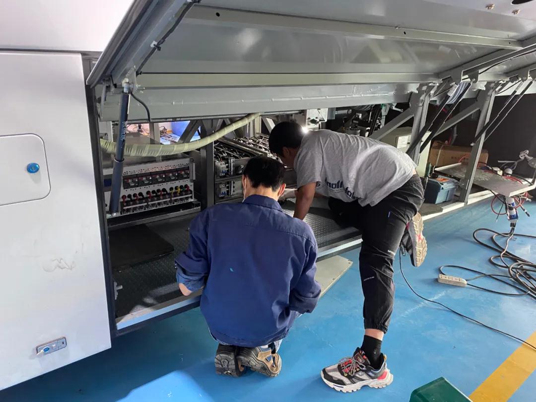 调试体检车电路 调试体检车电路