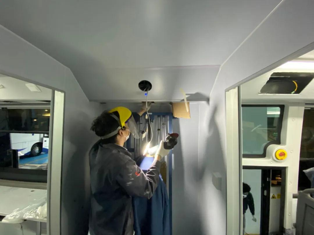 安装体检车电路 安装体检车电路